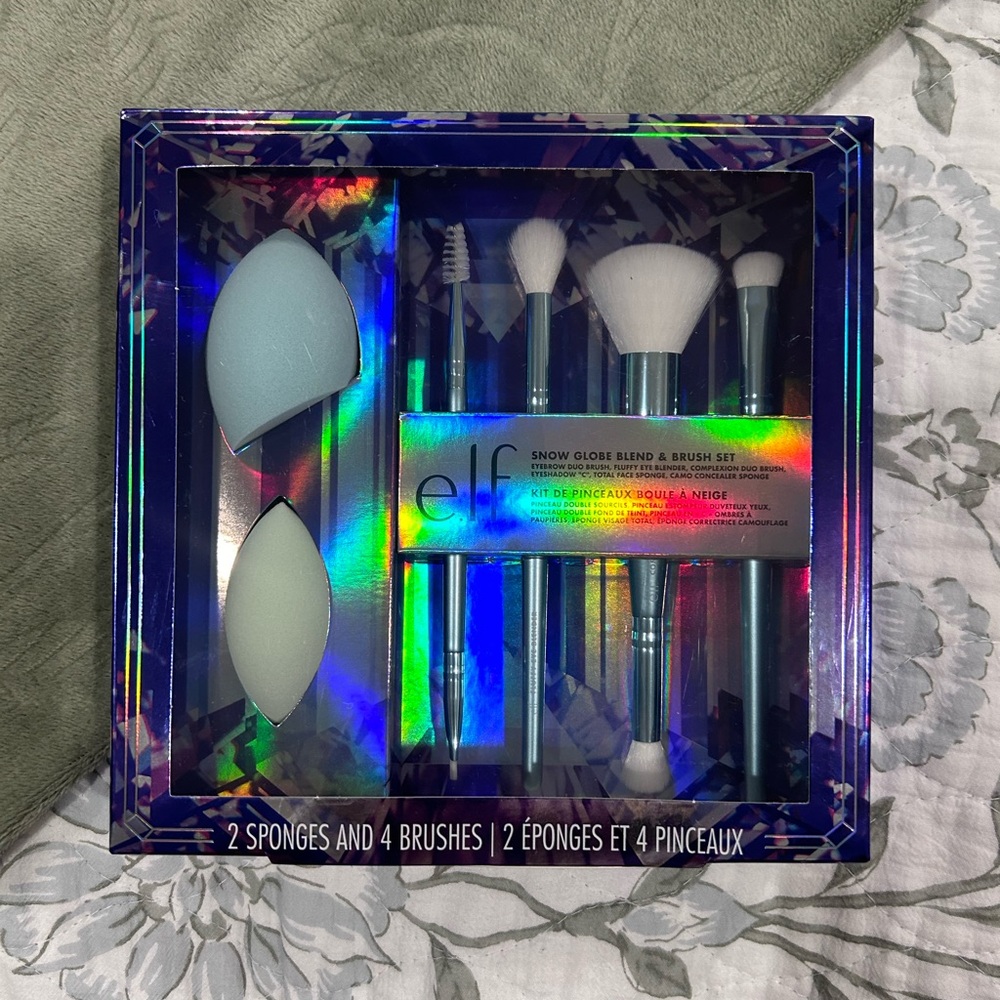 e.l.f. Snow Globe Blend & Brush Set